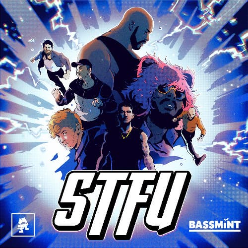 T-Pain, DJ DIESEL, San Holo, NGHTMRE, Kompany, SampliFire, IVORY - STFU by Monstercat artwork